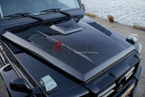 奔驰W463 G系 WALD BLACK BISON款机盖